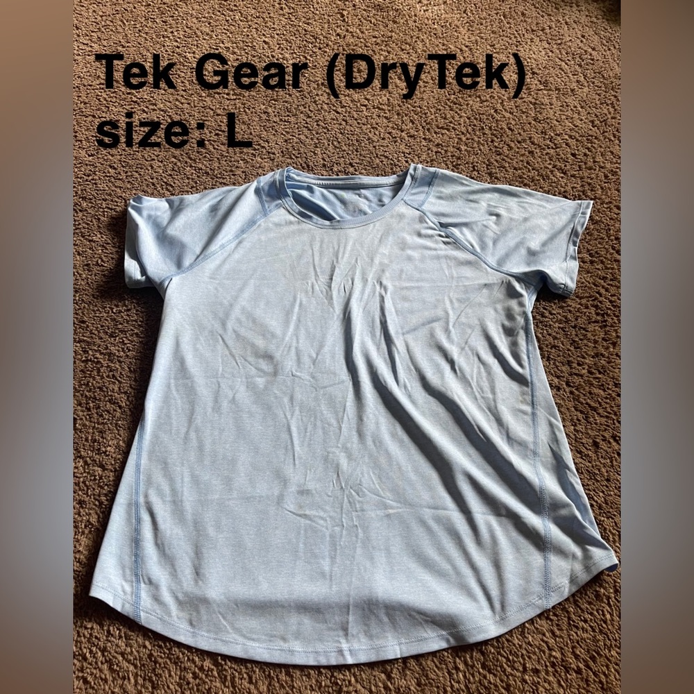 Tel-Gear Blue Workout or Casual Shirt
